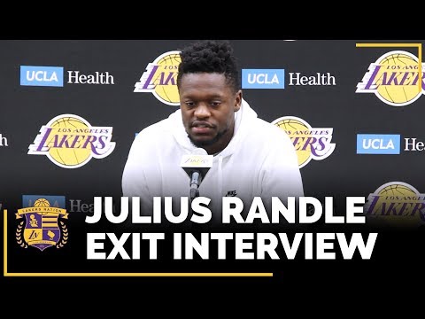 Lakers Exit Interviews 2018: Julius Randle (With Time Stamps!)