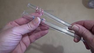 Beginnner Glassblowing: Glass Straws