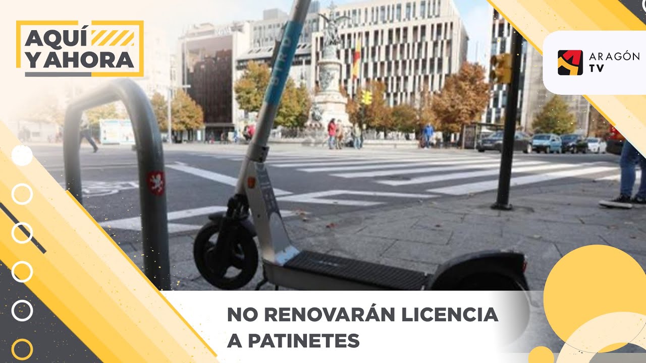 Zaragoza no renovará licencia a los patinetes eléctricos de alquiler.