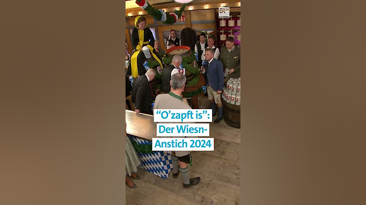 "O'zapft is": Oberbürgermeister Reiter eröffnet das Oktoberfest 2024 | BR24 #Shorts