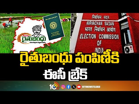 EC Key Decision on Rythu Bandhu Distribution in Telangana | రైతుబంధు పంపిణీకి ఈసీ బ్రేక్ | 10TV News