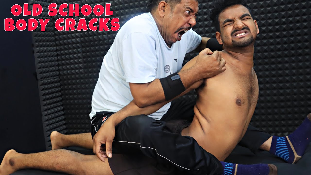 Old School Body Cracks by Asim Barber | Head Massage & Neck Cracking | Back Body Massage | ASMR