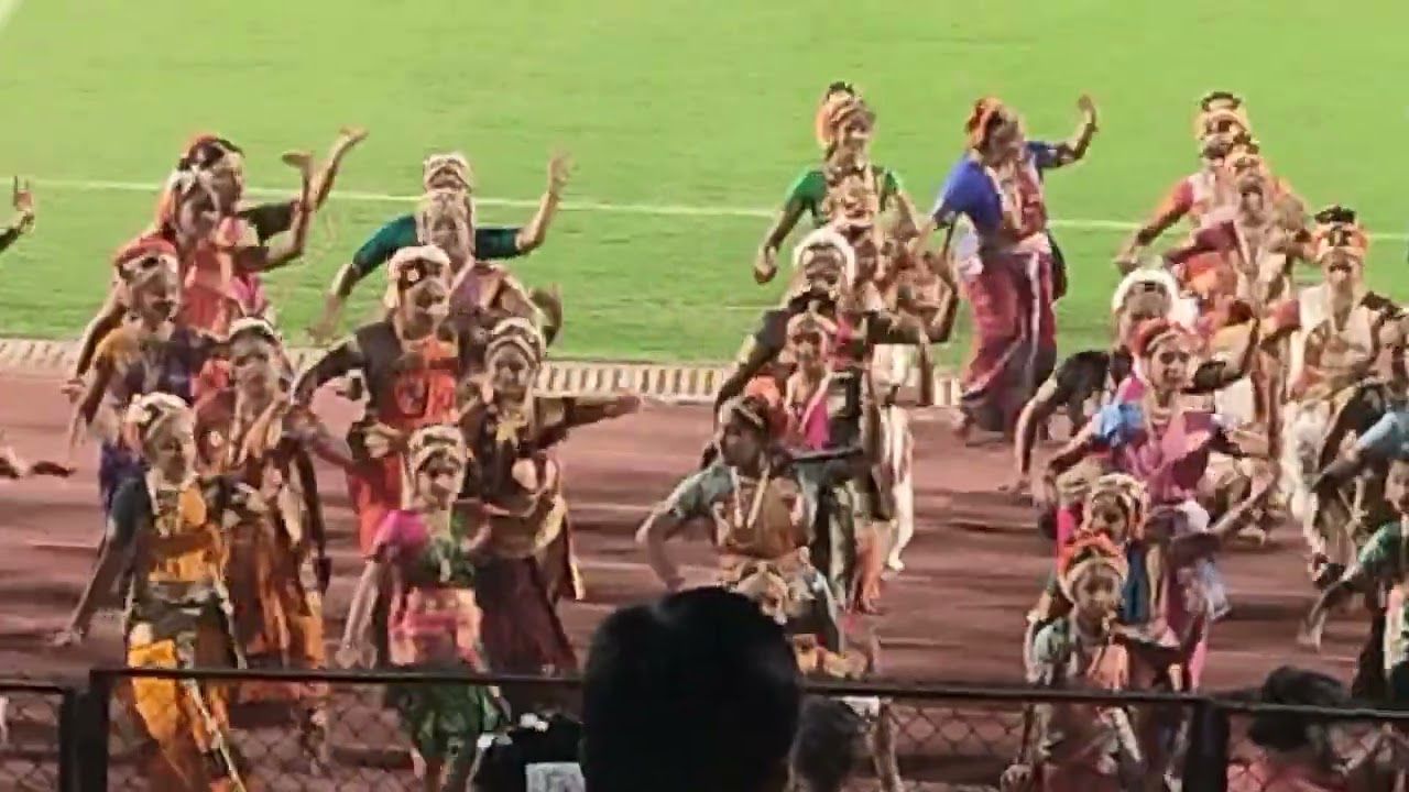 Maha Brunda Natyam 2023 Guinness World Record Janutha Shabdam kuchipudi dance Ankitha Kotamraju
