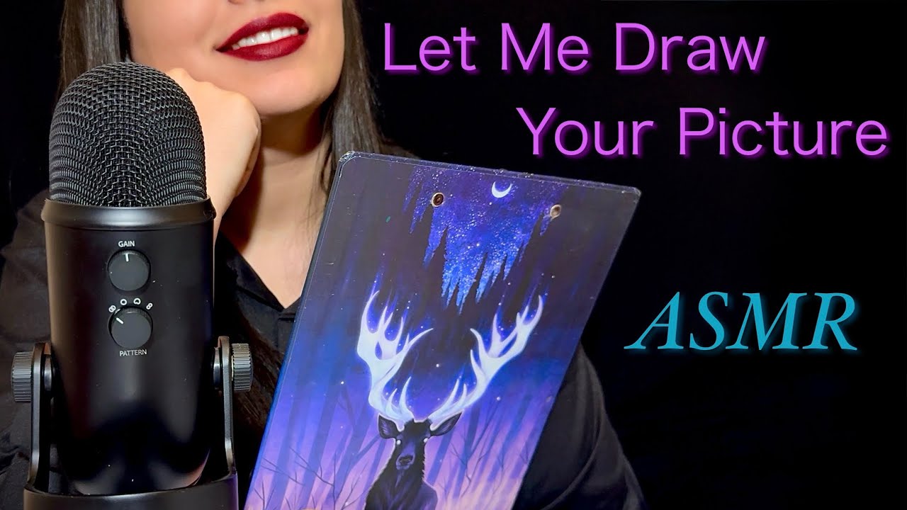 ASMR RolePlay | Let Me Draw Your Picture🎨 | Whispering 🌬️ - YouTube