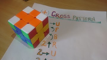 Learn "Cross Pattern" In Rubik