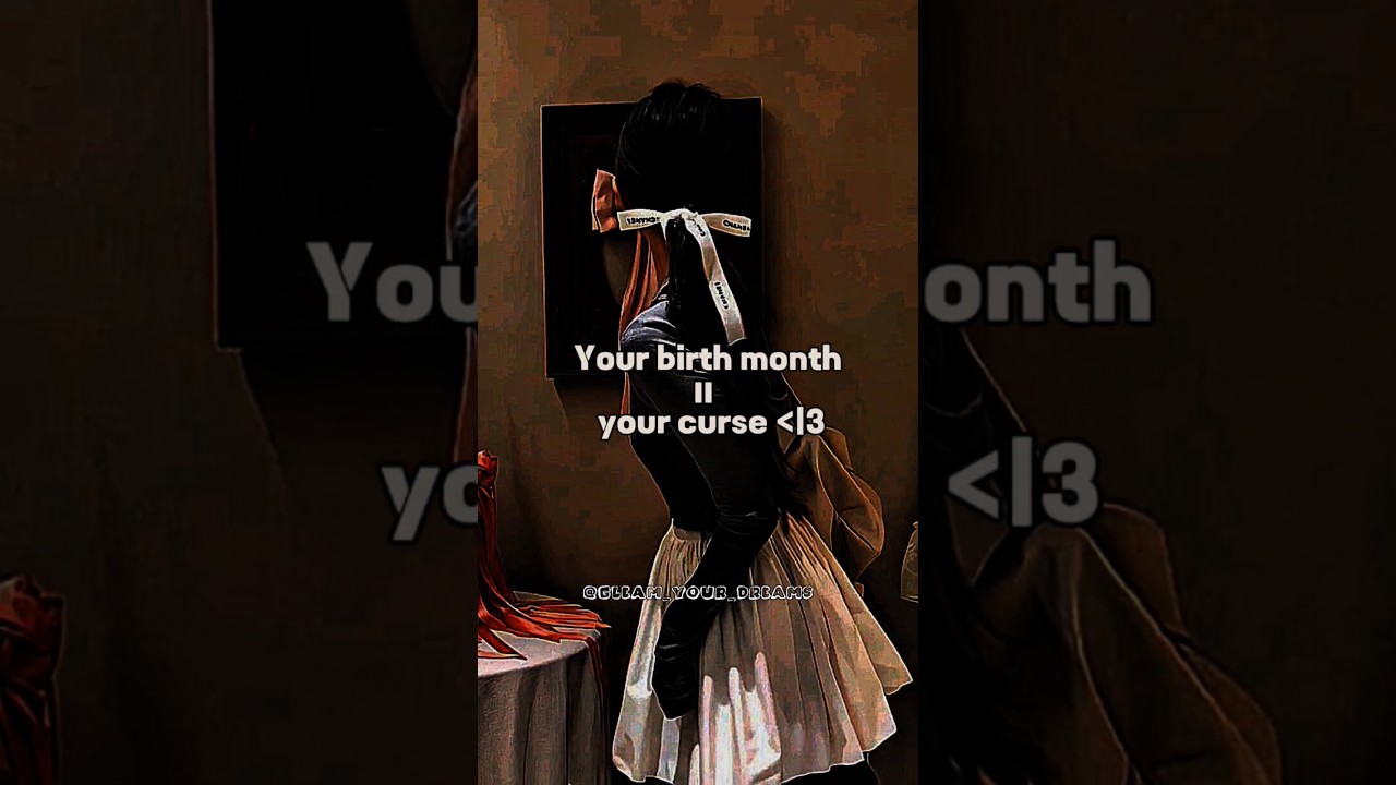 Whats your curse..!? 🖤 