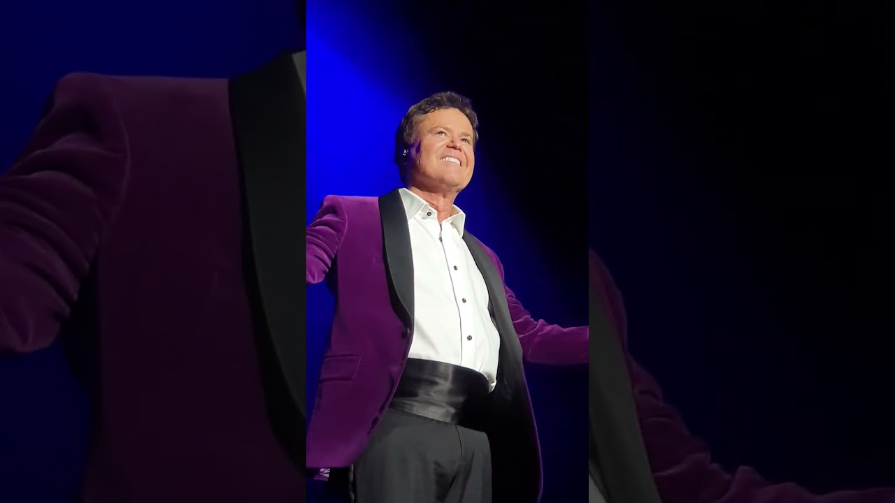 Donny Osmond 💜   Harrahs Las Vegas, Nov 11 2022  Start Again 💜  Vegas Medley 💜