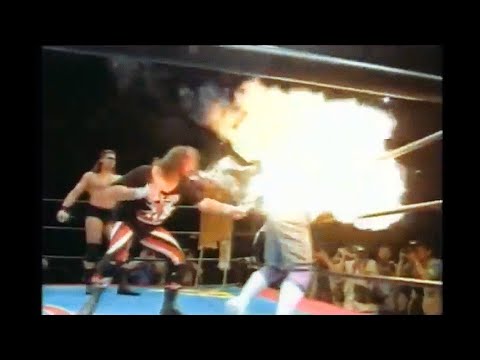 FMW - Mick Foley, Terry Funk \u0026 Mike Awesome Vs Onita, Tanaka, WING Kanemura Street Fight [English]