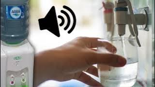 Sound Effect Air Galon | Efek Suara Dispenser Air Galon (No Copyright) - ASMR Indonesia