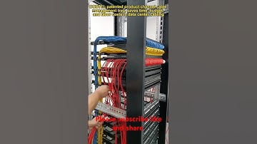 Data centre #datacenter #noc #ethernet #cat6 #shorts