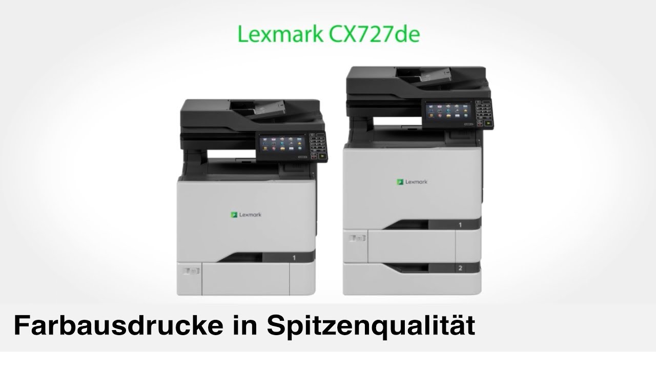 Hervorragender Multifunktionsdrucker CX727de