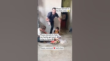 please donate to help my family get food and needs in Gaza 🇵🇸 #palestine #gaza #shortsfeed #shorts