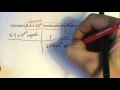 Mole Conversion and Calculations