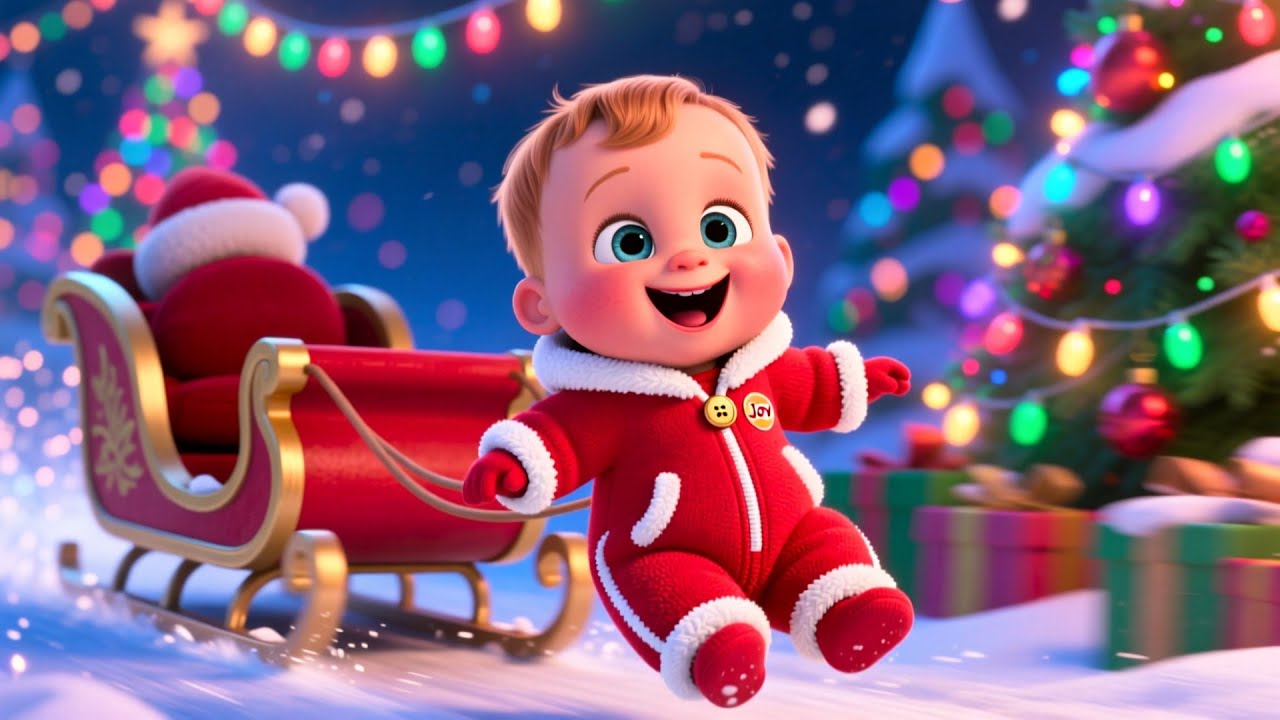 Christmas Lights Parade 🎄✨ Fun Holiday Song for Kids | Celebrate Christmas with Lights