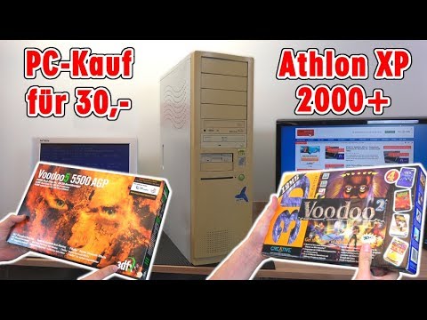 AMD Athlon XP 2000+ BigTower Selbstumbau aus 2004 - Basis für Voodoo Grafikbeschleuniger