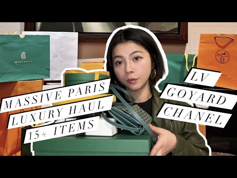 Unboxing the GOYARD Croisière 50cm Duffle Bag with strap 