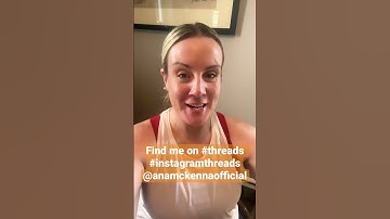 Find me on #threads #instagramthreads #igthreads #threadsapp #instagram @anamckennaofficial