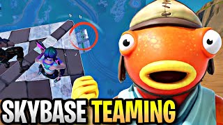 GEGNER WOLLEN AUF SKYBASE TEAMEN?! 🤔😜