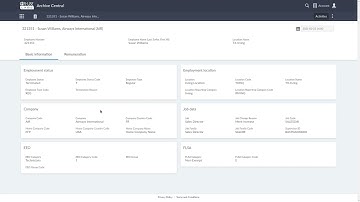 Archive Central - Product Demonstration