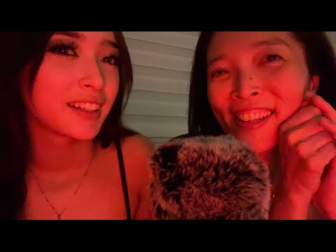 my mom tries ASMR again...