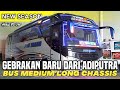 GENERASI TERBARU 2021 DARI ADIPUTRO!! RILIS BUS MEDIUM LONG CHASSIS HINO FC 190 | MILIK PHD TRANS