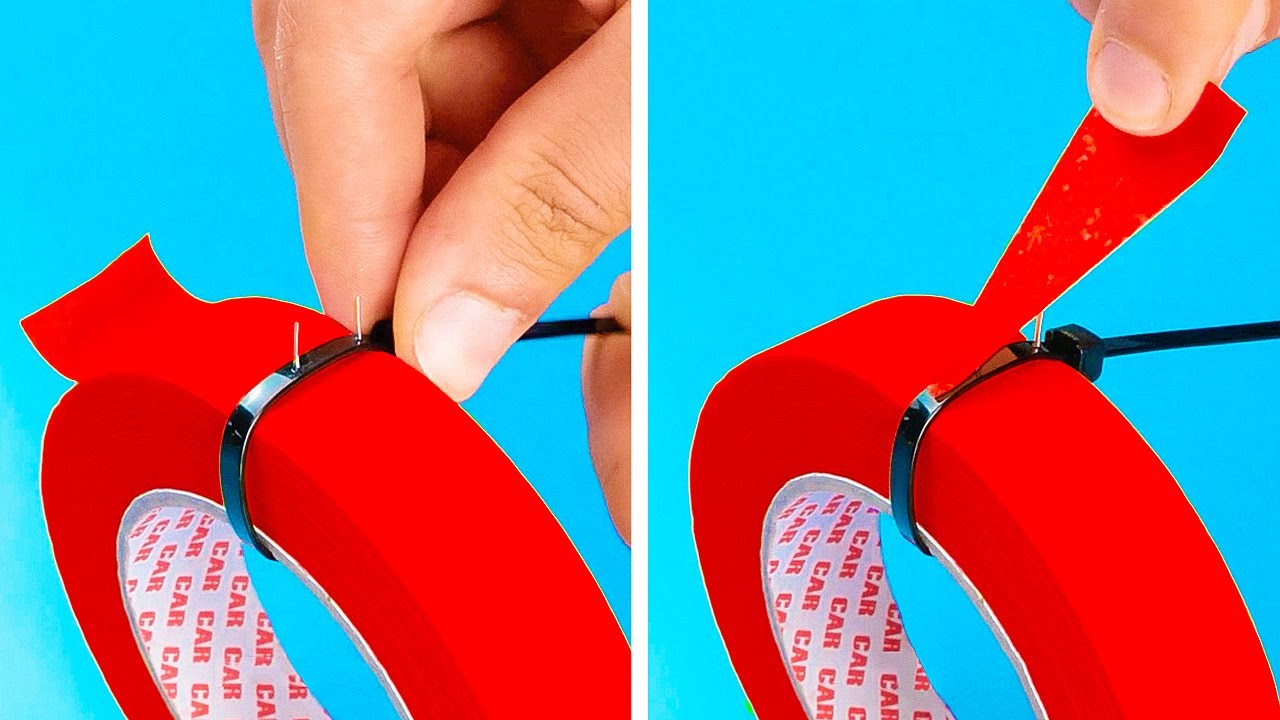 HANDY ZIP-TIE HACKS FOR ALL PROBLEMS YOU EVER HAVE