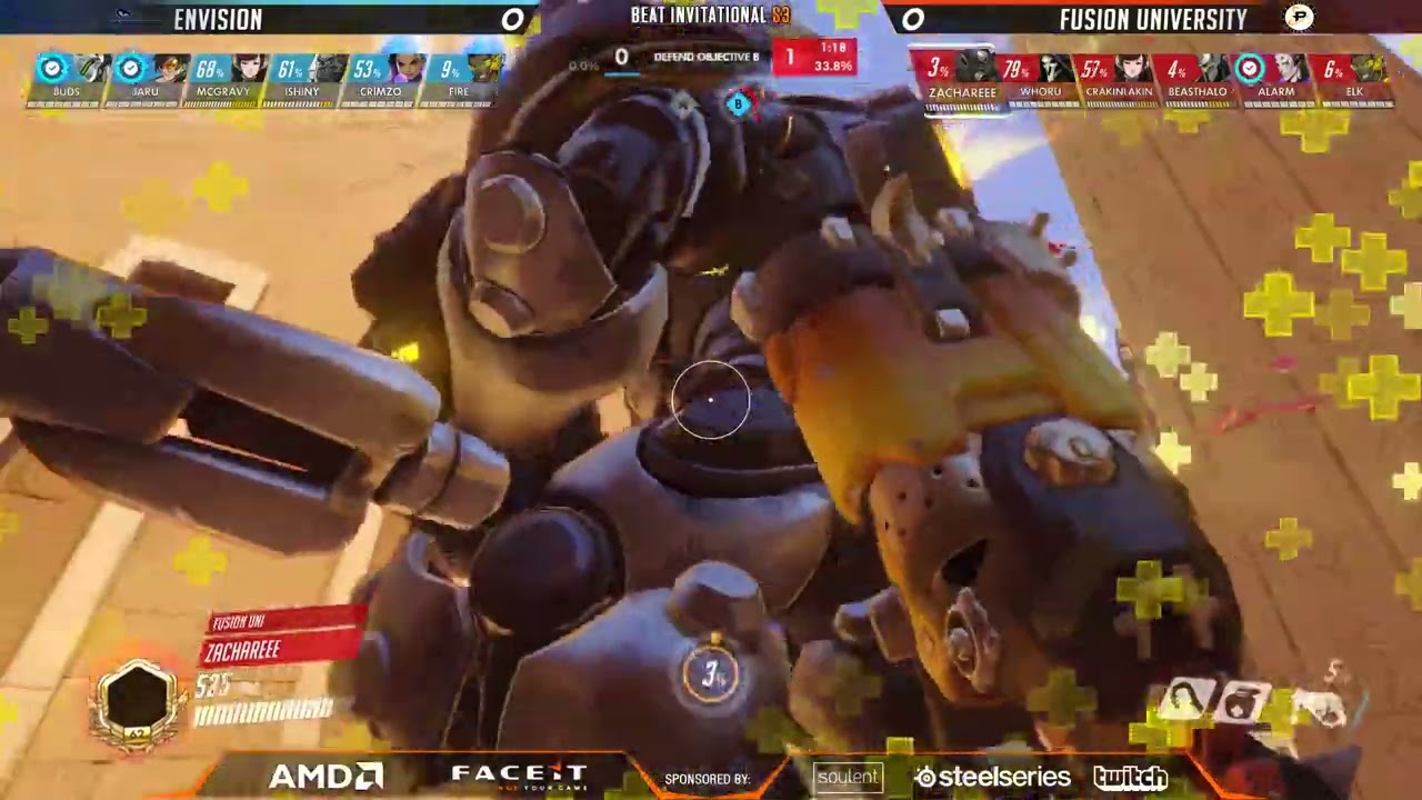Overwatch BEAT Invitational Season 3 Grand Final - Fusion University vs EnVision Esports