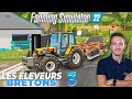 3 tracteurs dans la ferme  les eleveurs bretons  3