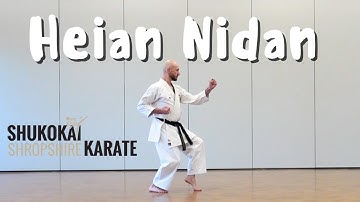 Heian Nidan - Front & Back View Shito Ryu Shukokai