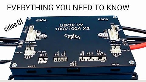 Spintend V2 22S ESC . VIDEO 01