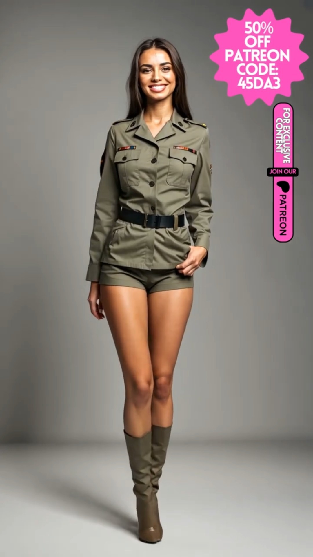 Beautiful women of the army salute you Vol.9 VIDEO SLIDESHOW #navy 50 % PATREON CODE: 45DA3