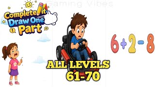 Complete it - Draw One Part Level 61 62 63 64 65 66 67 68 69 70 Walkthrough Solution screenshot 4