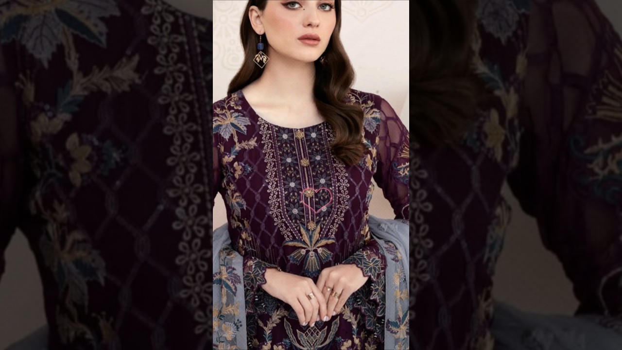 🌹💐RANGOON BY RAMSHA CHIFFON LUXURY COLLECTION VOL-9 💐🪷