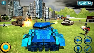Transform Robot Tanks Action Game - New Tanks Games - Android Gameplay screenshot 1
