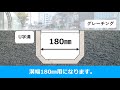 U字溝用グレーチング　LNHU253-18（ハイテン鋼製）溝幅180mm用