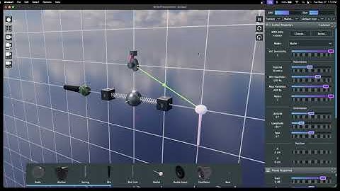 Anukari "MIDI Note Trigger" modulation target: 1-minute tutorial