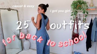 25 casual &amp; comfy back to school outfits 2022