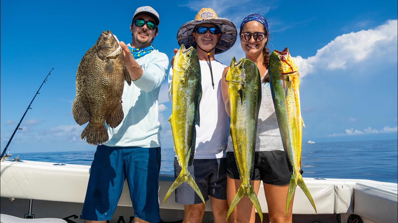 *Offshore* Tripletail and Mahi with Landshark Outdoors! Catch/Clean