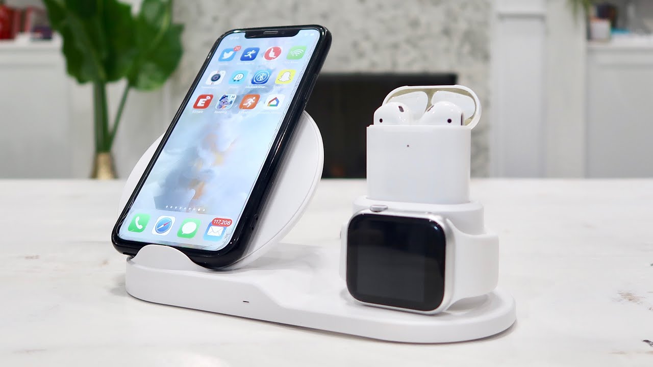 PeepCase 3 in 1 Fast Wireless Charging Station REVIEW - For iPhone  AirPods  and Apple Watch