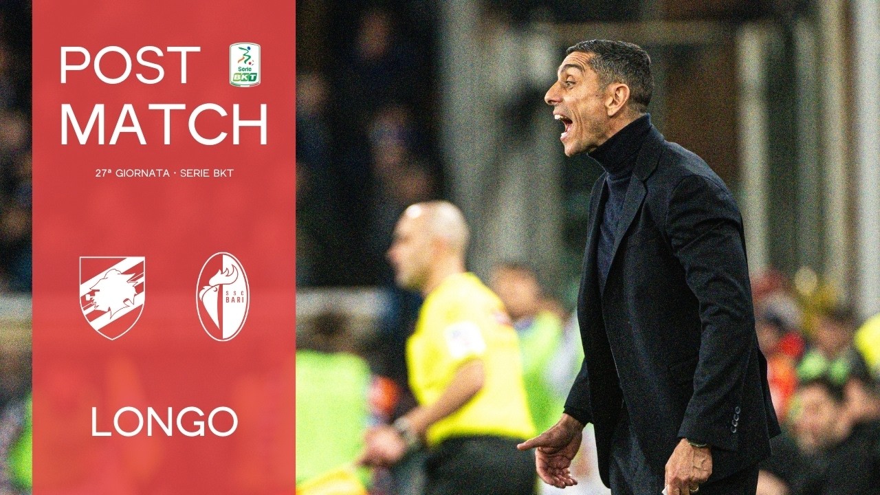 ⚪🔴🎤  Sampdoria-Bari 0-2 | 26ª giornata Serie BKT 2025/26 | Post Match di Moreno Longo