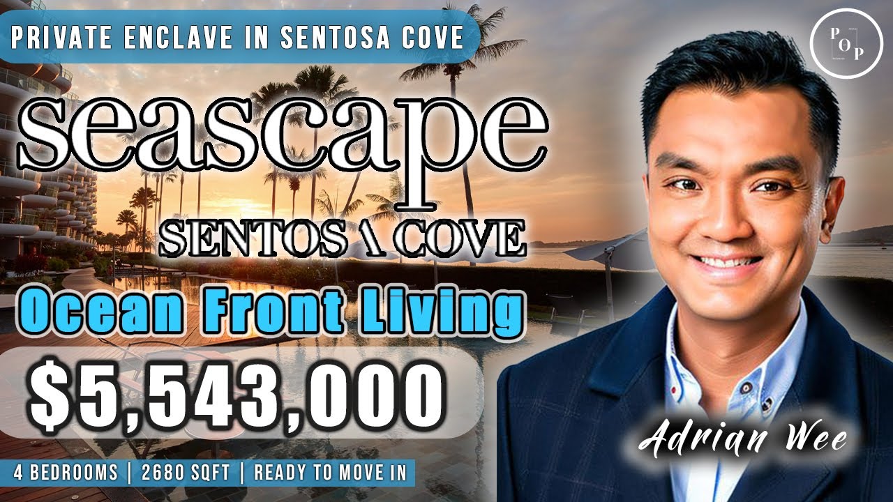 Seascape In Sentosa | 4 Bedroom Unblocked Sea View | Ready To Move In | POP Unveil 50