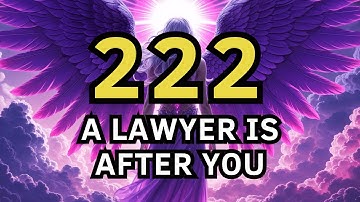 🕊️222 CHOSEN ONES, A LAWYER IS AFTER YOU BECAUSE YOU HAVE TO… OPEN IMMEDIATELY!