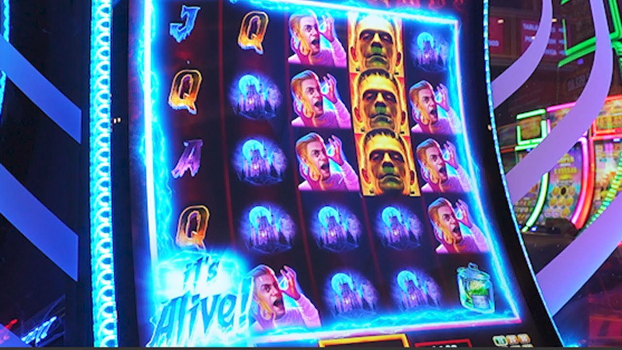 Frankenstein Slot Brings us Yummy Bonus Candy for HUGE Jackpot Wins