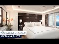 Oceania Marina | Oceania Suite Full Walkthrough Tour & Review | 4k