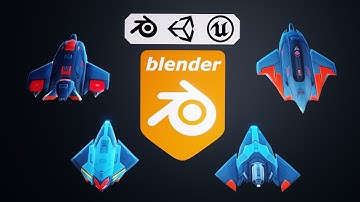 4 Unique Game-Ready Spaceship Models 🌌