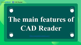 CAD Reader - fast DWG viewer and measurement tool | Quick Intro