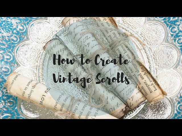 DIY Vintage Paper I Wax seal I Easy Tutorial using coffee I Luna Joy 