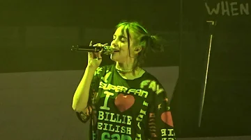 Billie Eilish - Live @ Moscow 2019 (Preview) *bad guy*