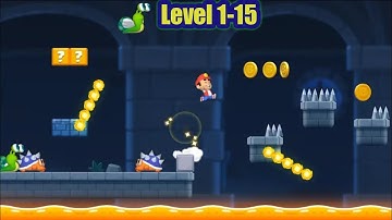 Super Tony Jamp N Run Game | Level 1 -15 | #gaming #games #gameplay