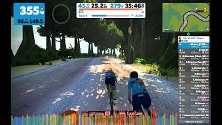 Tour De Zwift - Stage 1. Jungle Circuit. A Win Is A Win!